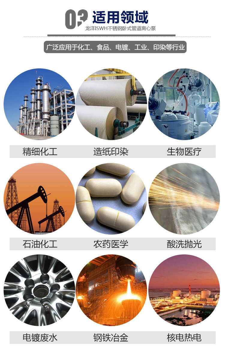 ISWH不銹鋼臥式單級(jí)離心泵用途 ISWH不銹鋼臥式單級(jí)離心泵用途
